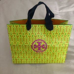 NEW Tory Burch Small Accessories Gift Bag, 9x4x7